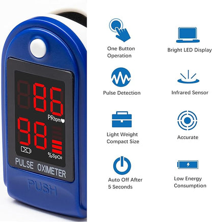 CMS50DL Fingertip Pulse Oximeter